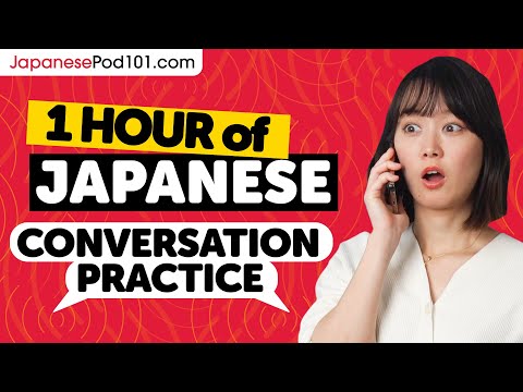 1 Hour of Japanese Conversation Practice - Native Speaking Skills