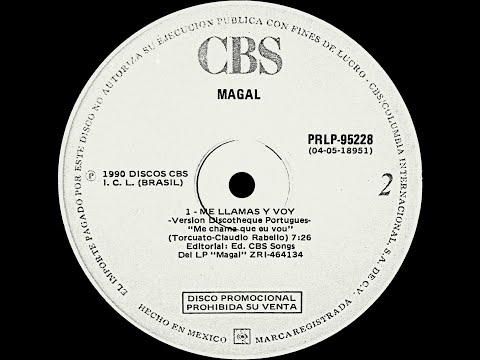 Me Chama Que Eu Vou - Magal (Versão Remix) / 1990