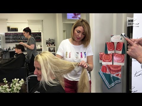 Snip, snap – and off were the long hair down to the buttocks