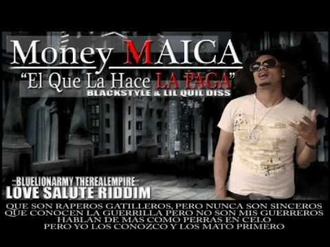 Money MAICA El Que La Hace LA PAGA ( love salute Riddim ) BLUE LION ARMY MUSIC