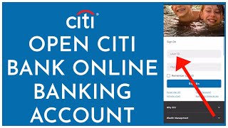How to Create/Open Citi Bank Online Banking Account? CitiBank Sign Up & Registration, CitiBank.com