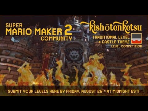 The Kishotenketsu Castle Level Challenge! Traditional Levels + Castle Theme! (Super Mario Maker 2)