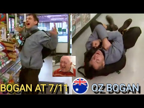 BOGAN STOPS ARMED ROBBERY AT 7/11 - Straya OZ BOGAN