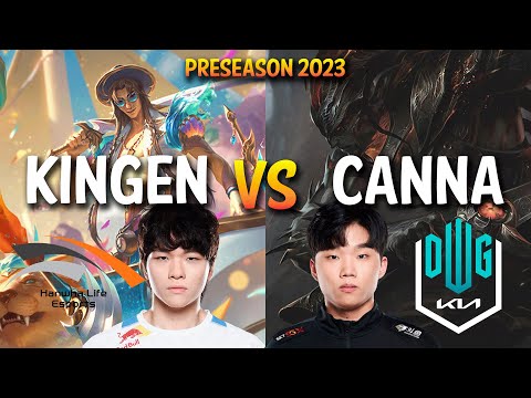 HLE Kingen vs DK Canna - YONE vs YASUO Top - KR Ranked