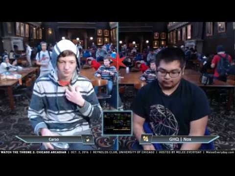 Watch the Throne 2 [10/2/16] - Carso (Marth) vs. GHQ | Nox (C. Falcon) - SSBM - Pools