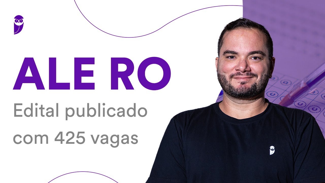 Concurso ALE RO: Edital publicado com 425 vagas
