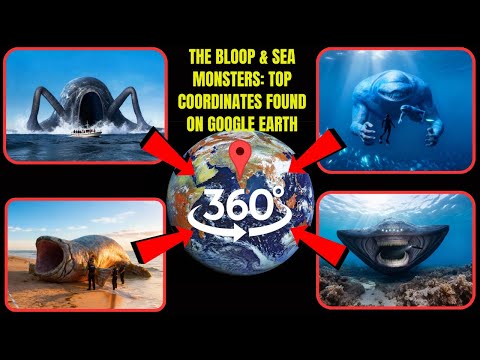 VR 360° - The Bloop & Sea Monsters: Top Coordinates Found on Google Earth!