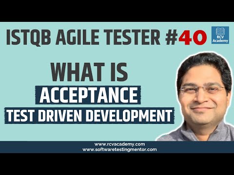 ISTQB Agile Tester 40 What is Acceptance Test Driven Development ATDD
