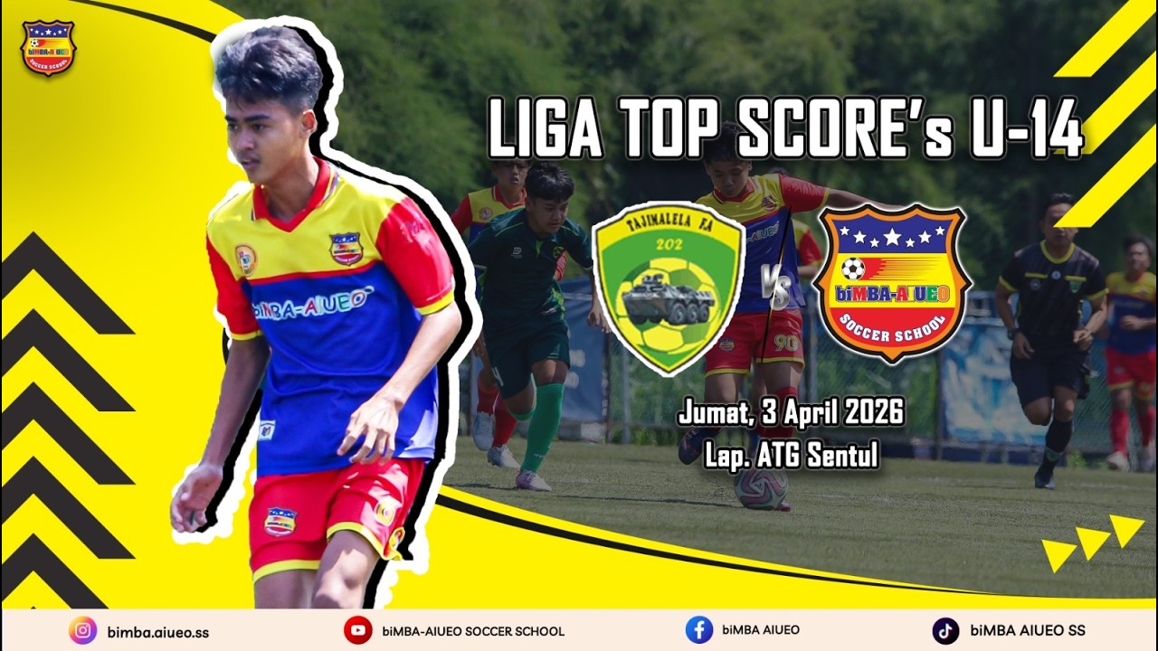 LIGA TOPSKOR U-14 | Pekan 7 | TAJIMALELA FA vs biMBA AIUEO SS