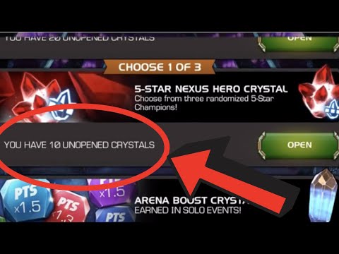 What Happens When You Open 10X 5-Star Nexus Crystals??