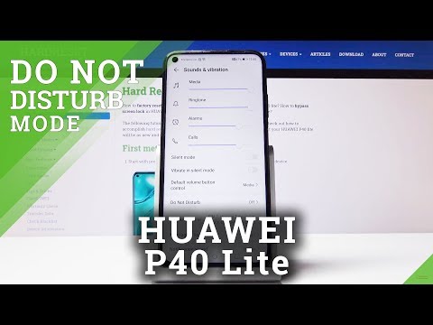 How to Turn On Silent Mode in HUAWEI P40 Lite – Turn Off Sounds