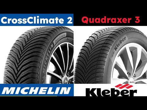 Michelin CrossClimate 2 vs Kleber Quadraxer 3
