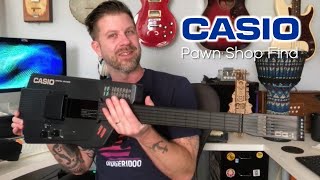 Video thumbnail for Cool Find: Casio DG-1 (1980's guitar synthesizer) by Musical Miscellany