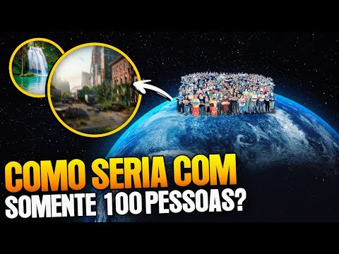 E SE A TERRA TIVESSE APENAS 100 PESSOAS?