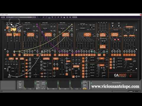 Vicious Synths Ep.6 - Synth Presets Tutorial - CA2600 Preset Design - Duophonic Airy Retro Melolead