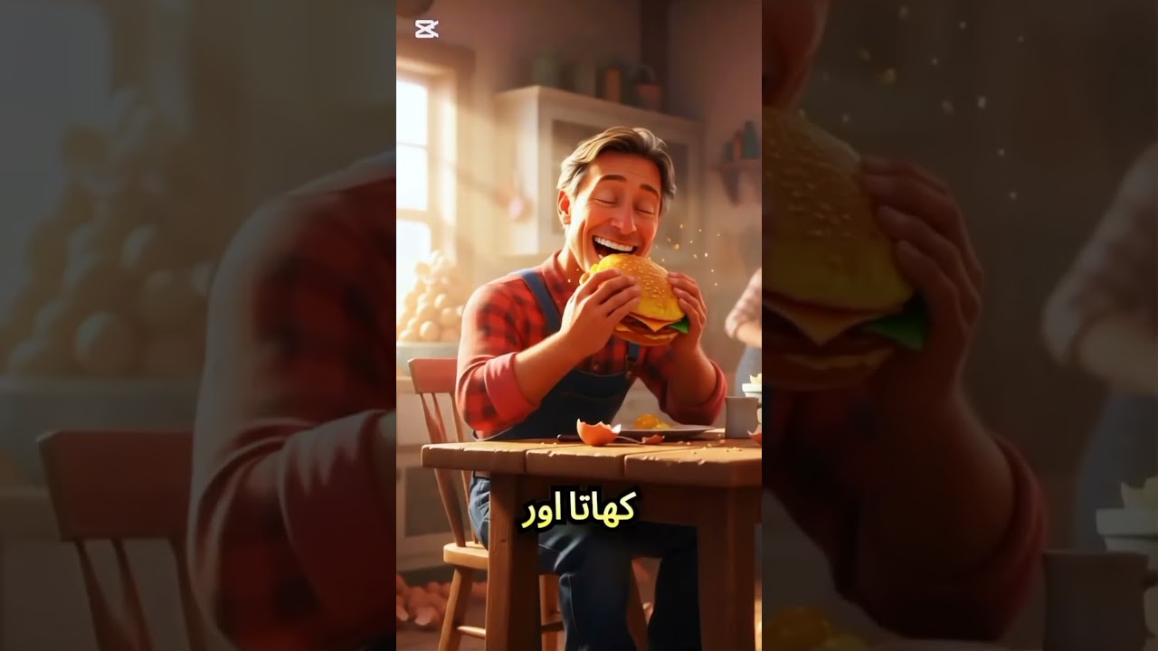 Hungry farmer eats all his Duck eggs to make an omelette 😭 #ai # Duck #Yt Short #sandwich