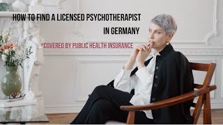 How to find a licensed therapist in Germany? ALL THE BASICS + QUICK TUTORIAL.