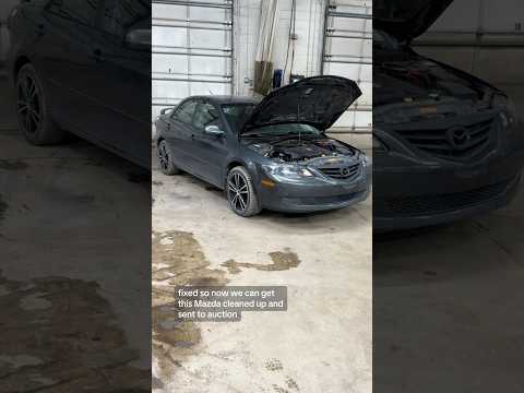 Mazda 6, I had hopes of saving this one, but in the end, its still junk. #mazda6 #mazda #carproblems
