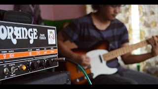 Orange Dark Terror Head - Hi Gain Metal Test - Fender Telecaster