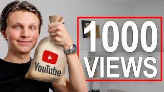 How Much YouTube Pays You For 1,000 Views In 2023