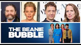 The Beanie Bubble interviews with Zach Galifianakis, Elizabeth Banks, Damian Kulash & Kristin Gore video