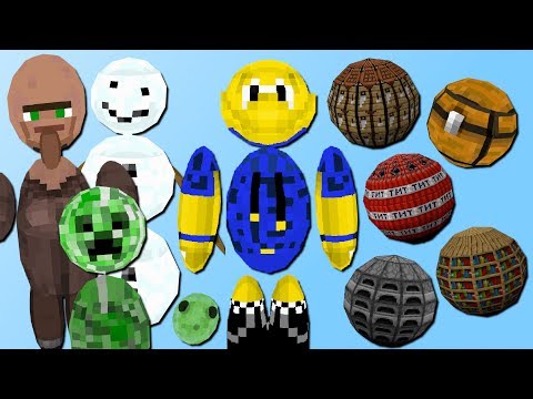 Alles ist RUND in Minecraft! (Kugel Mod)