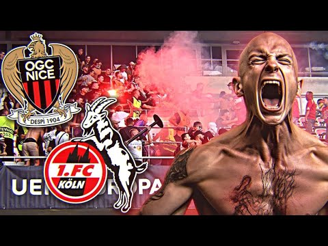 The Most Ruthless Hooligans of Europe Clash: 1. FC Colonge vs. OGC Nice