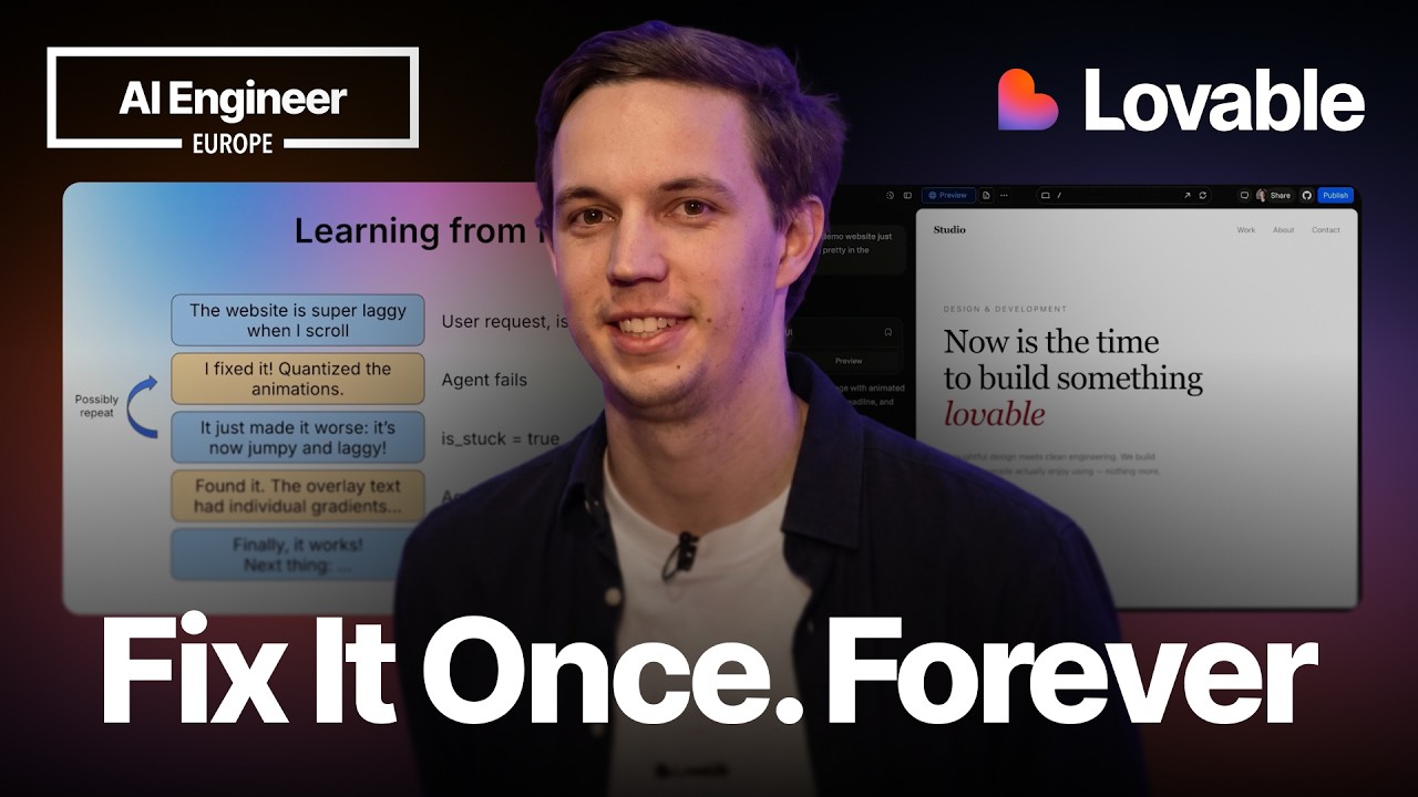 Lovable's AI Self-Improvement: A Deep Dive - AI Engineer