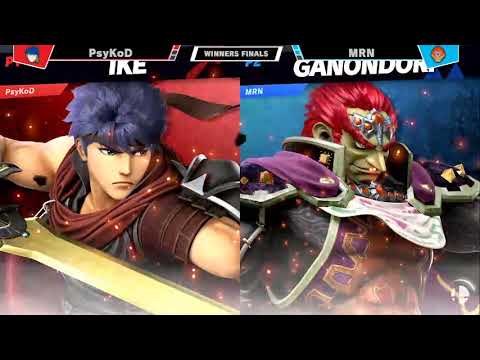 PsyKod (Ike) vs Mr  Nichols (Ganon) Losers Semis Daytona Labs 6 Super Smash Bros Tournament