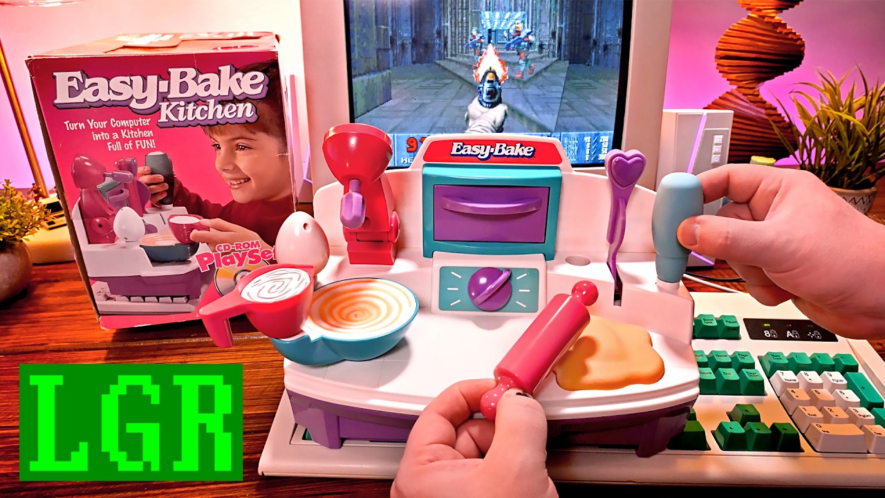 1999 Easy Bake Kitchen PC Keyboard Playset