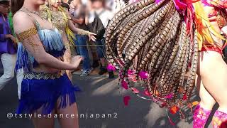 【 学生 サンバ 】美人ダンサー！！最後まで見逃さないで！【美女】japanese beautiful samba dancer Tバック サンバ