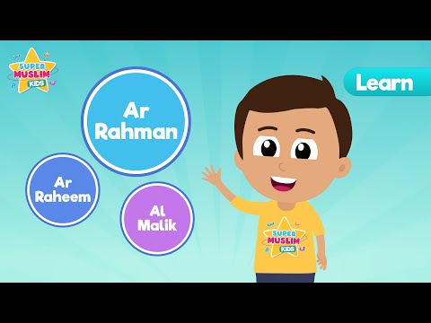 Ar-Rahman – The Most Merciful | 99 Names of Allah for Kids | Learn with Musa - @supermuslimkids