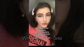 Second puberty is my favorite ✨ #secondpuberty #glowup #beforeafter