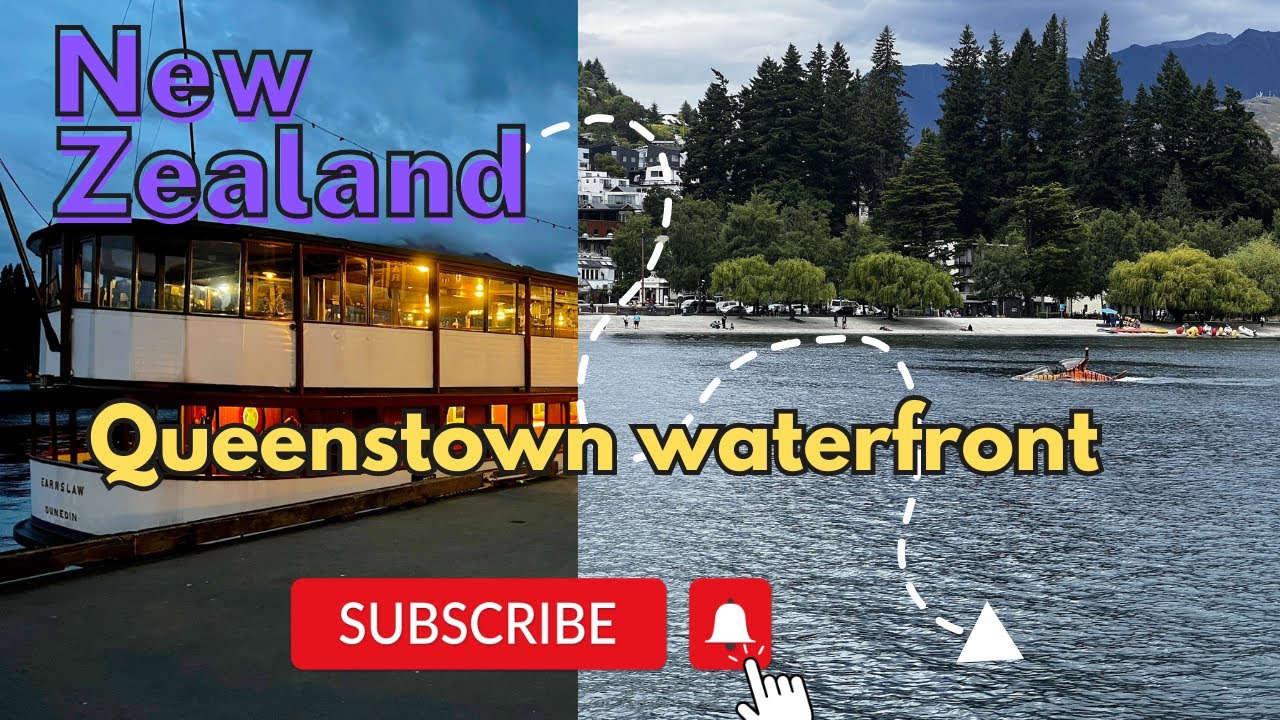 Explore the vibrant markets of Queenstown Waterfront.