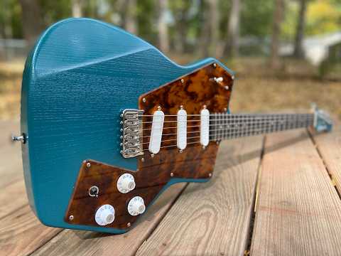 Brynmawr Custom Guitars Asym 2022 - Present - Aquamarine Nitro image 19