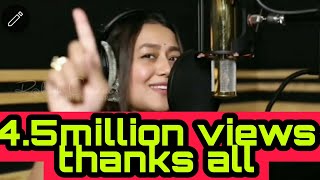 Neha kakkar :- cute voice studio video ❣️❣️Instagram status story ||whatsapp status video