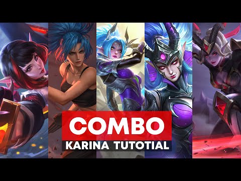KARINA SKILLS COMBO TUTORIAL!! - KARINA ADVANCED COMBO FULL GUIDE 2024