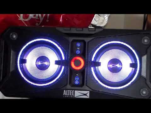 Altec Lansing Xpedition 8 Bass Test