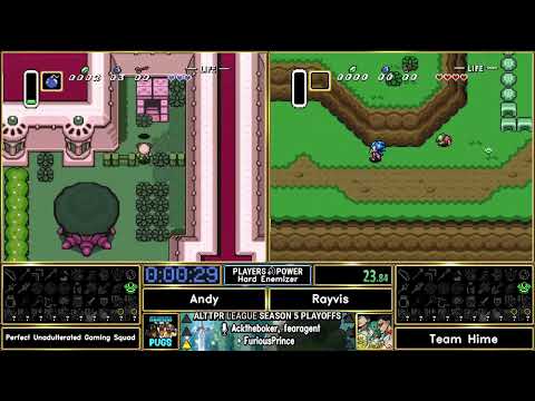 ALTTPR League Playoffs - Game 2 - Enemizer + Hard Item Pool - Andy vs Rayvis