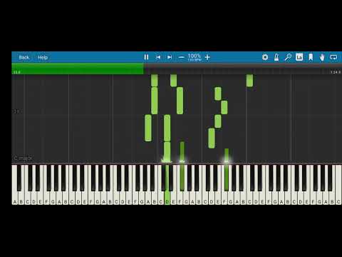 Castlevania Dawn Of Sorrow - Pitch Black Intrusion Piano Tutorial Synthesia Pianosia