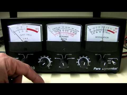 Astatic 600 Para Dynamics 3 Window SWR Wattage Modulation CB Meter Overview