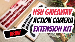 Christmas 2022 Giveaway Result | HSU Aluminium Action Camera Extension Kit