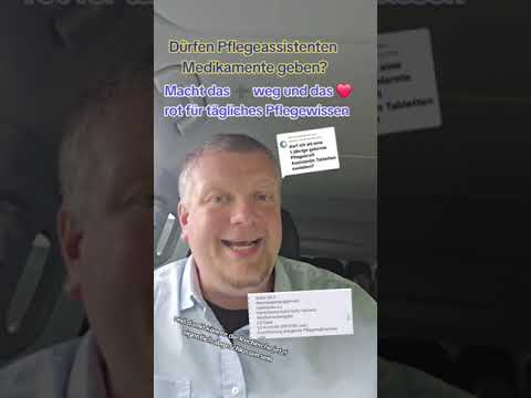 Medikamentengabe durch pflegeassistenten