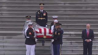 John McCain Casket Leaves Capitol Hill | MSNBC