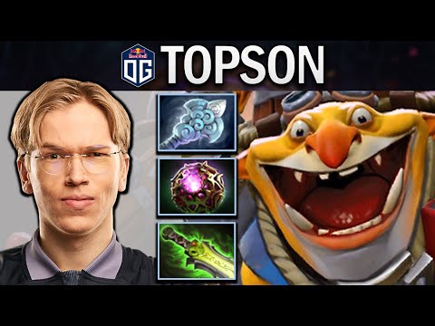 OG.TOPSON TECHIES WITH 24 KILLS & WINDWALKER - DOTA 2 7.31 GAMEPLAY