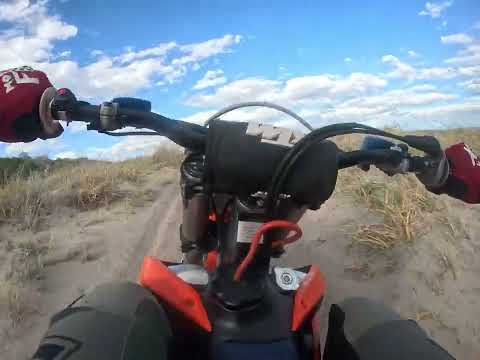 MOTOCROSS KTM 450 SXF EN LA ARENA LAS GRUTAS , RIO NEGRO PATAGONIA ARGENTINA. GO PRO 11