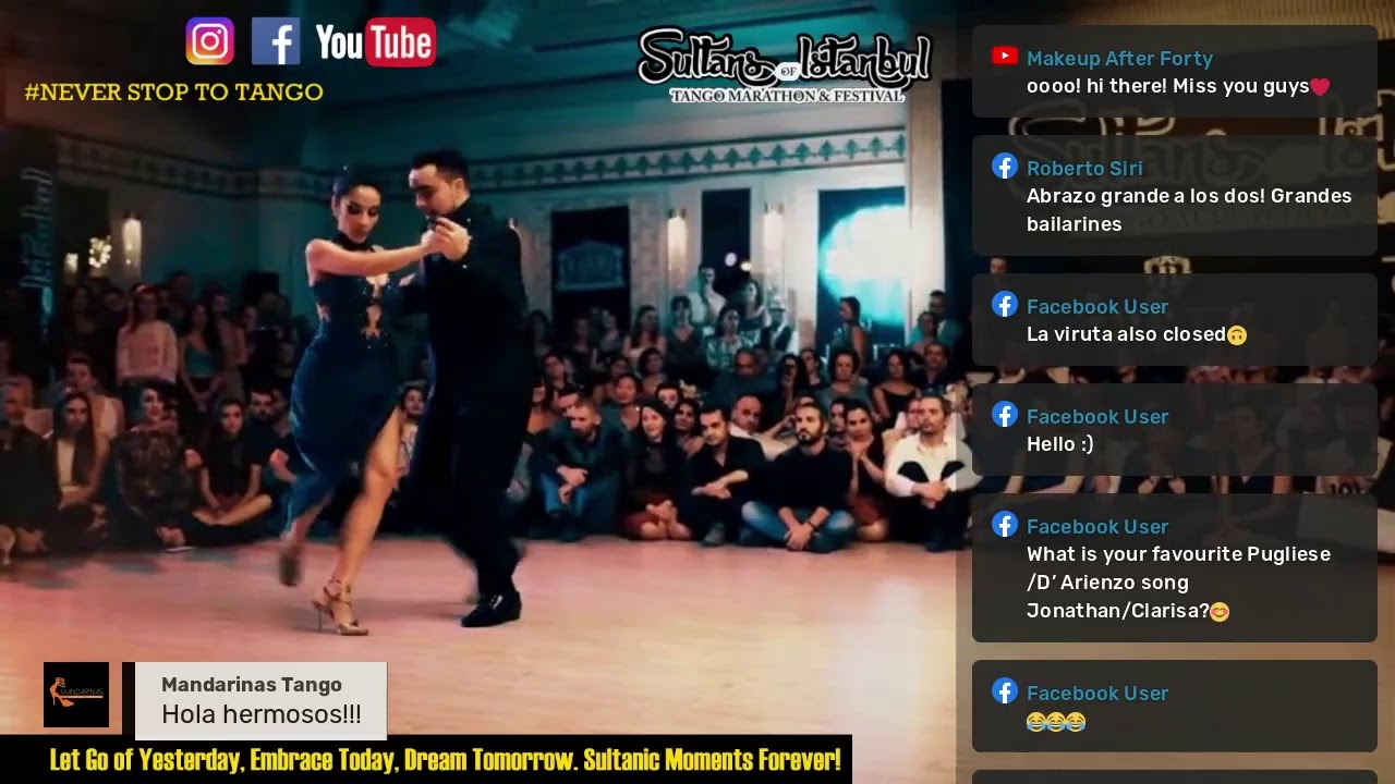 Sultanic live stream (interview)  Jonathan Saavedra & Clarisa Aragon