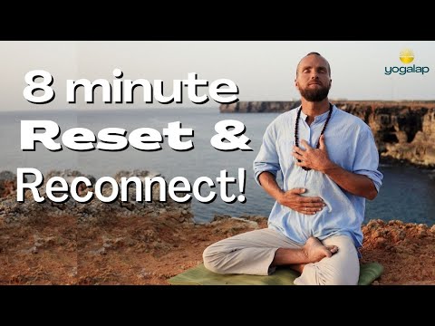 Reconnect in 8 minutes | Gentle breathing session with Michaël Bijker