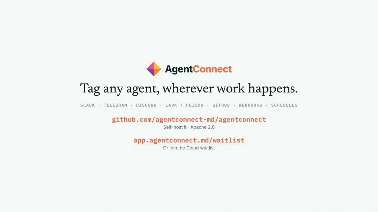 AgentConnect demo video