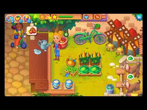 Cooking Farm - Hay & Cook Game - Level 199 🍎🌻🫐 - No Boosters - FULL STORY - CaroGamesNL